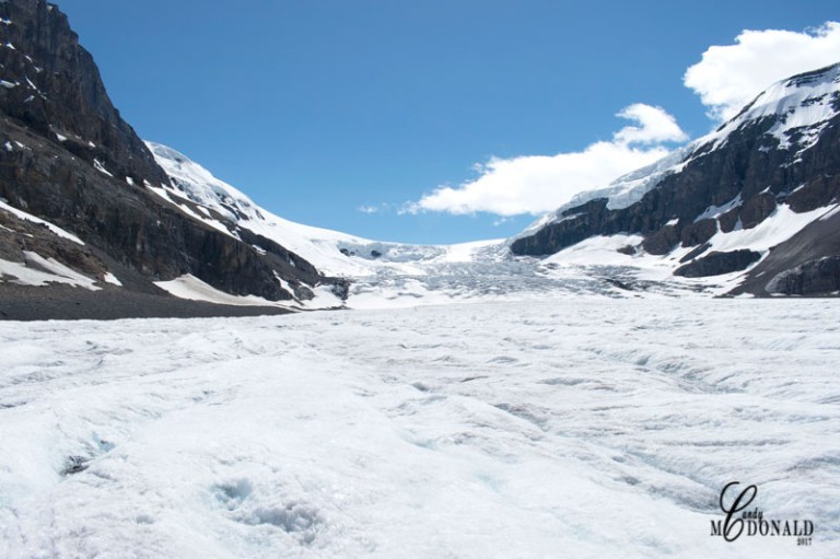 Standing-on-glacier