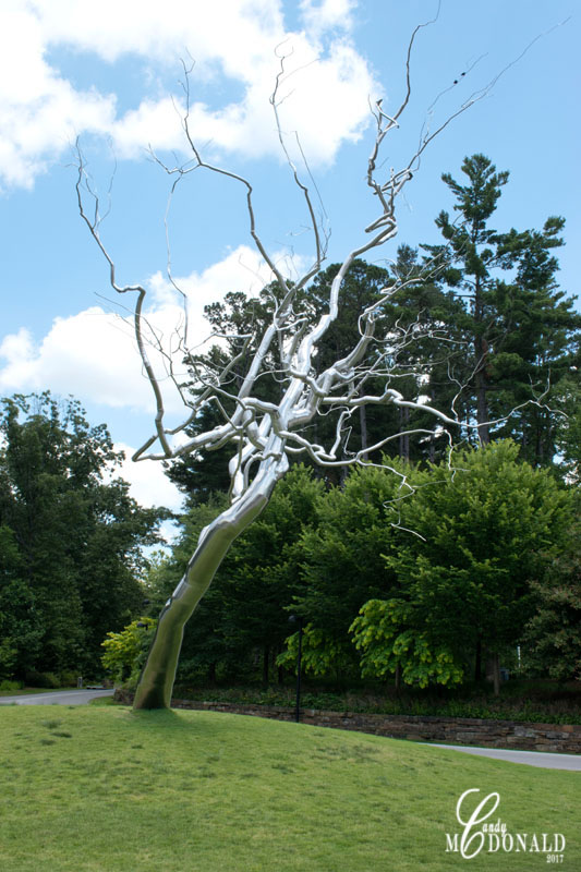 Tree Sculpture at entrance