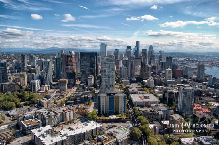 Space Needle view from top DSC_0007