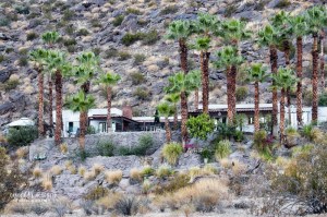 Hillside home in Palm Springs, CA