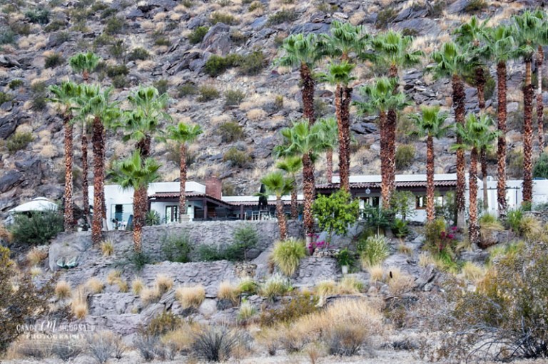 Hillside home in Palm Springs, CA