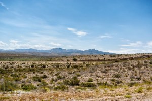 Texas Big Bend Country long range views as seen from I-10